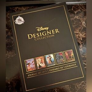 Disney store designer collection journal box set